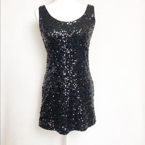 White House Black Market Sequined Cocktail Dress